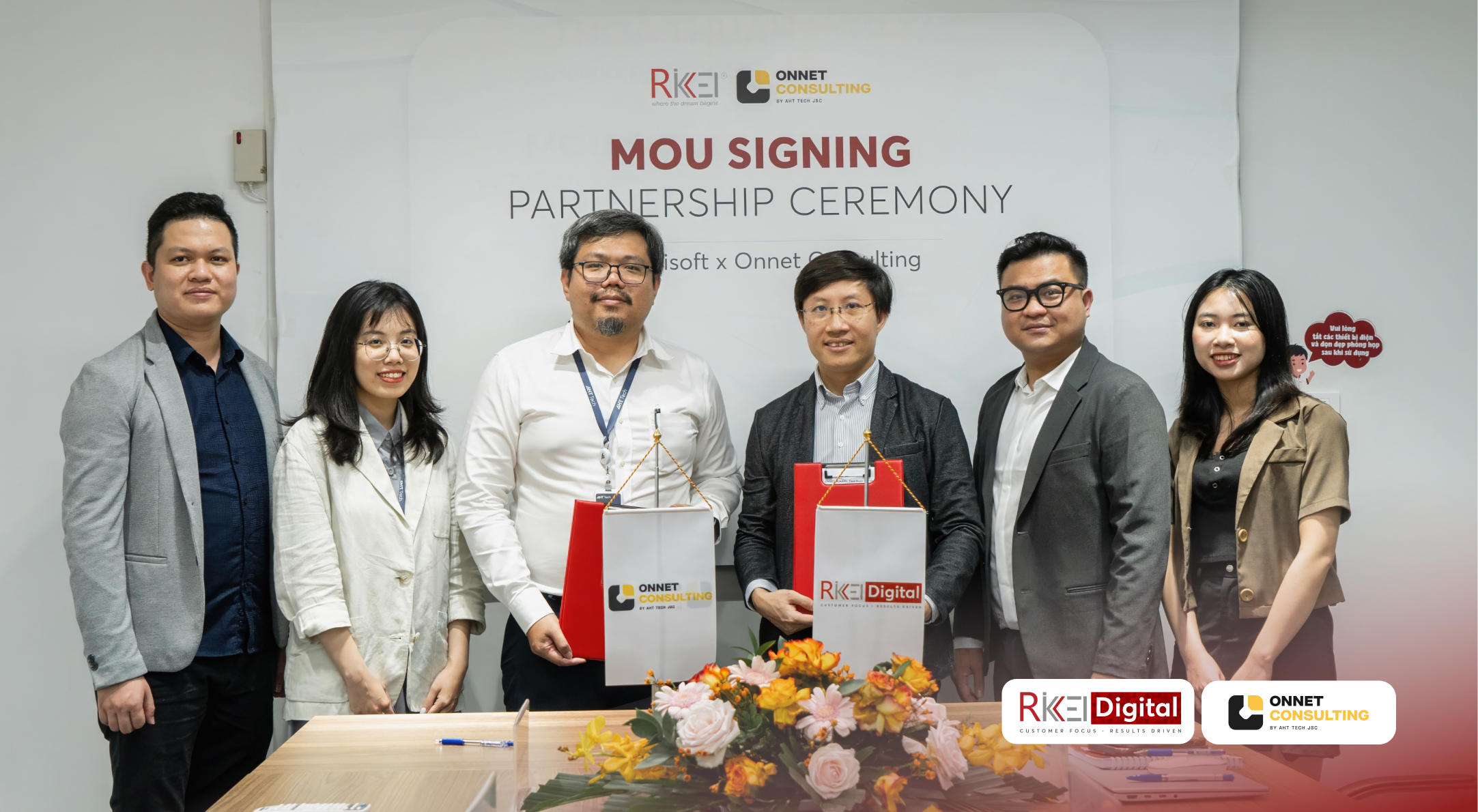 Rikkei Digital và Onnet Consulting Ký Kết Hợp Tác Chiến Lược 